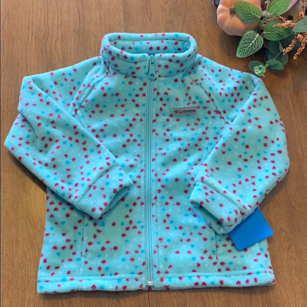 COLUMBIA - Girls infants mountain fleece jacket